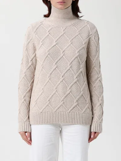 Barbour Sweater  Woman Color Beige In Brown
