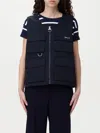 Barbour Utility Vest Multiple Pockets In Blue