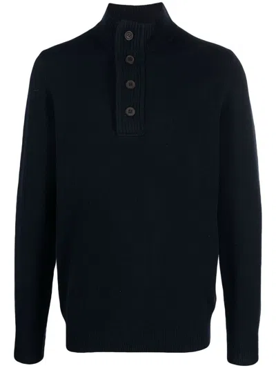 BARBOUR BARBOUR SWEATER WITH BUTTONS