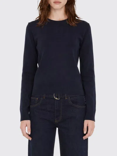 Barbour Sweater Woman Color Navy In Blue