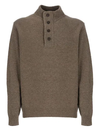 Barbour Sweaters Brown In Brown