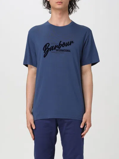 Barbour T-shirt  Men Color Avion