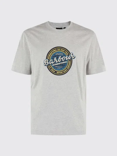 Barbour T-shirt  Men Color Grey In Gray