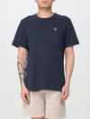 Barbour T-shirt  Men Color Navy In Navy