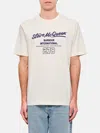 Barbour White Crewneck Logo T-shirt In White