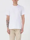 Barbour Basic Branded Cotton-jersey T-shirt In White