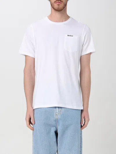 Barbour T-shirt  Herren Farbe Weiss