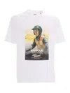 Barbour Nicholl Smq Graphic T-shirt In White