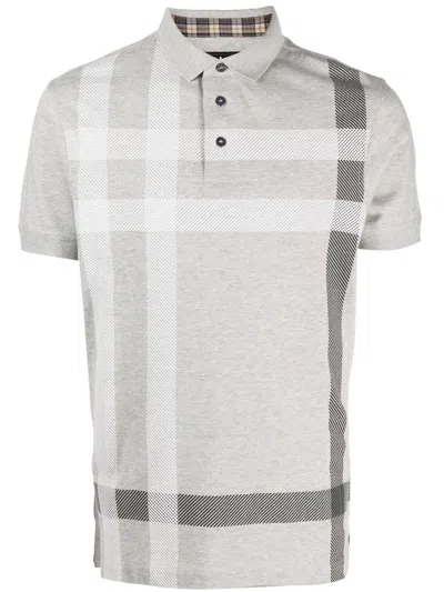 Barbour T-shirts And Polos Grey