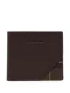 Barbour Tabert Leather Wallet In Brown