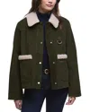 Barbour Tabitha Casual Jacket Olive In Green