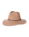 Barbour Tack Fedora Hat In Camel