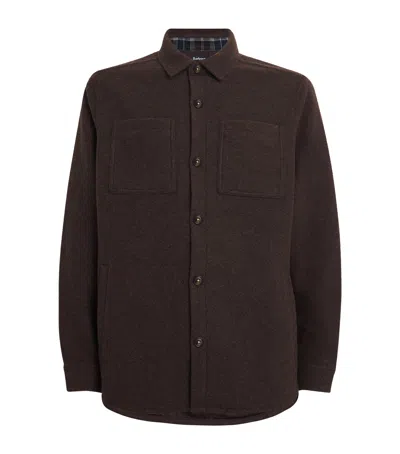 Barbour Tailored Marlow Overshirt In Brown
