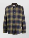 Barbour Fortrose Tartan Green Blue Shirt In Green