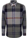 Barbour Multicolor Long Sleeved Shirt In 蓝色