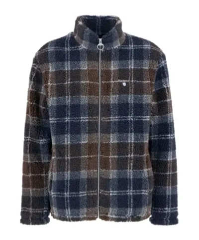 Barbour Tartan Check-patterm Jacket In Blue