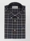 Barbour Tartan Cotton Shirt Button Down Collar In Multi