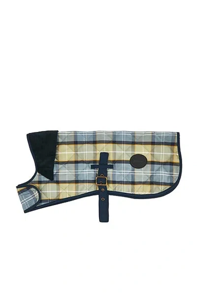 Barbour Tartan Dog Coat In Multi