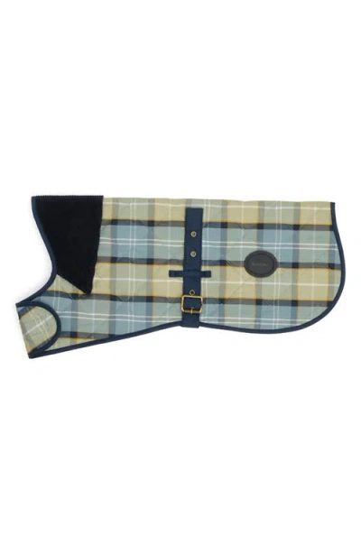 Barbour Tartan Dog Coat In Multi