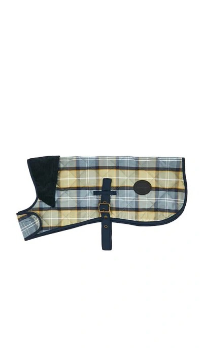 Barbour Tartan Dog Coat In Multi