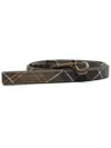 BARBOUR TARTAN DOG LEAD