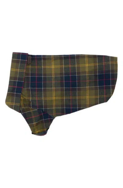 Barbour Tartan Fortrose Cotton Flannel Dog Shirt In Multi