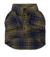 Barbour Tartan Fortrose Dog Shirt In Multi