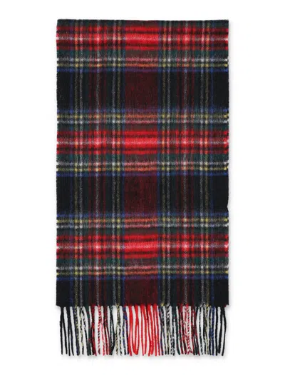 BARBOUR TARTAN FRINGED EDGES SCARF