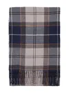 Barbour Tartan-fringed Scarf In Multi