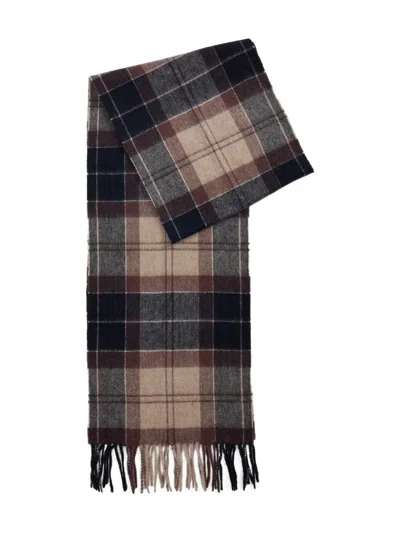 Barbour Tartan-fringed Scarf In Multi