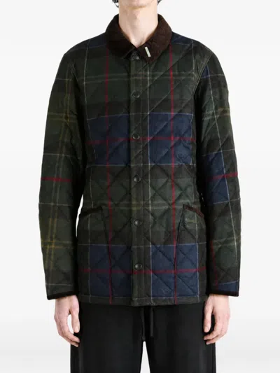 Barbour Tartan Heritage Liddesdale Quilted Jacket In Multi