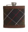 BARBOUR TARTAN HIP FLASK (175ML)