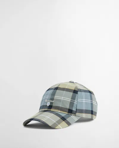 Barbour Tartan Mens Sports Cap In Red