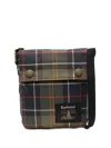 Barbour Tartan Messenger Bag In Multi