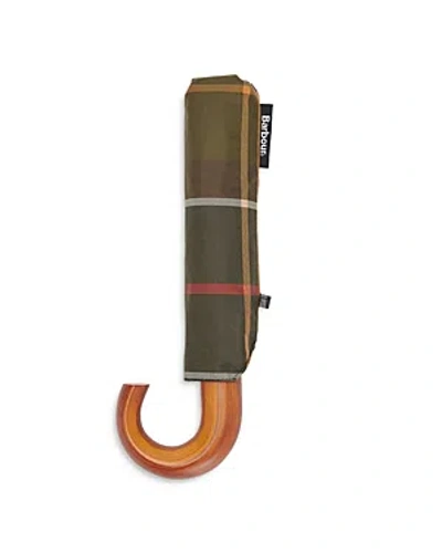 Barbour Tartan Mini Umbrella In Classic