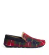 Barbour Tartan Monty Slippers In Multi