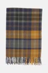 Barbour Tartan Patchwork Scarf In Multi