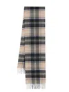 Barbour Tartan Wool And Cashmere Scarf In Multi