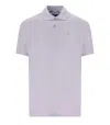 Barbour Tartan Pique Lilac Poloshirt In Purple