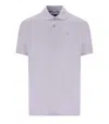 Barbour Tartan Pique Lilac Poloshirt In Purple