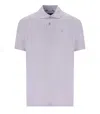 Barbour Tartan Pique Lilac Poloshirt In Purple