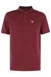 Barbour Tartan Pique Polo Shirt In Ruby