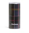 Barbour Tartan Print Travel Cup In Multi