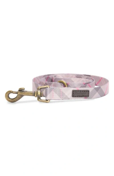 Barbour Tartan Printed Dog Leash In Multi