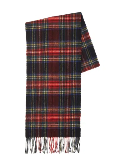 Barbour Tartan Scarf In Black