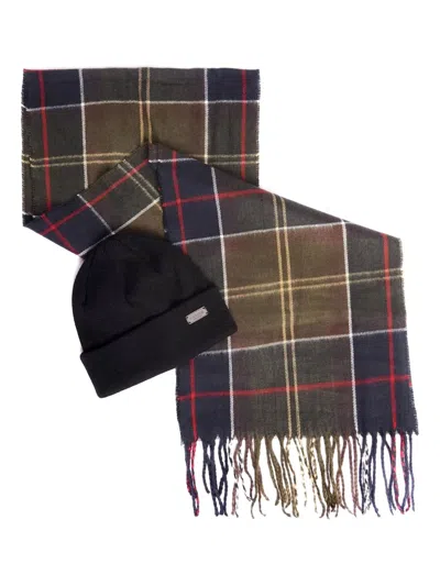 Barbour Tartan Scarf (set Of Two) In Multi