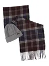 Barbour Tartan Scarf (set Of Two) In Multi