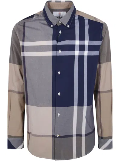 Barbour Tartan Shirt "robin Tartan" In Blue