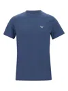 Barbour Short-sleeved T-shirt In Blue