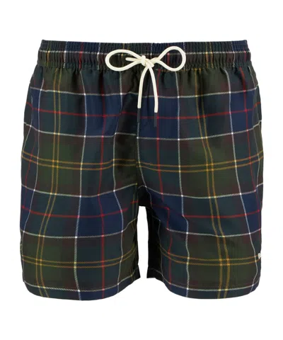 Barbour Tartan Swim Short In Multi